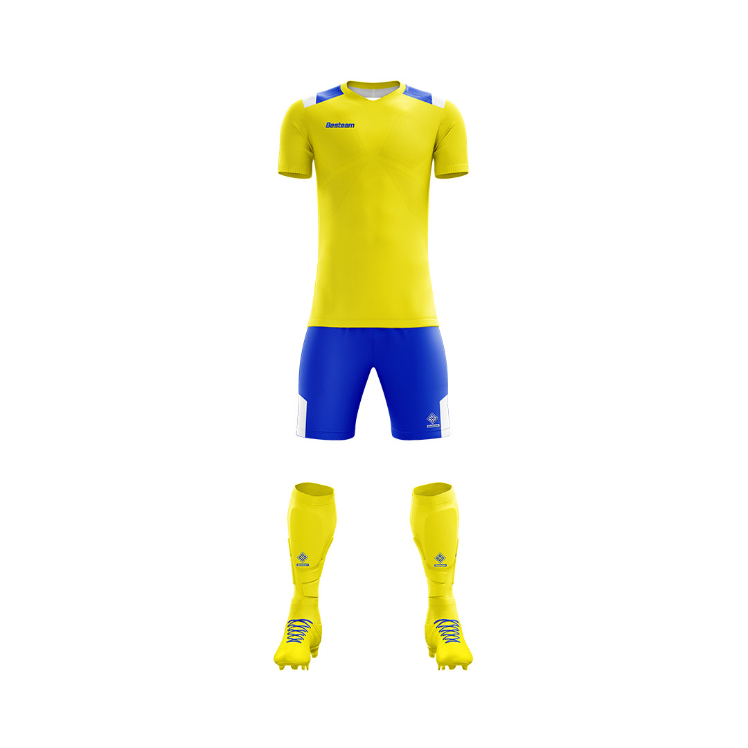 Yellow best sale blue jersey